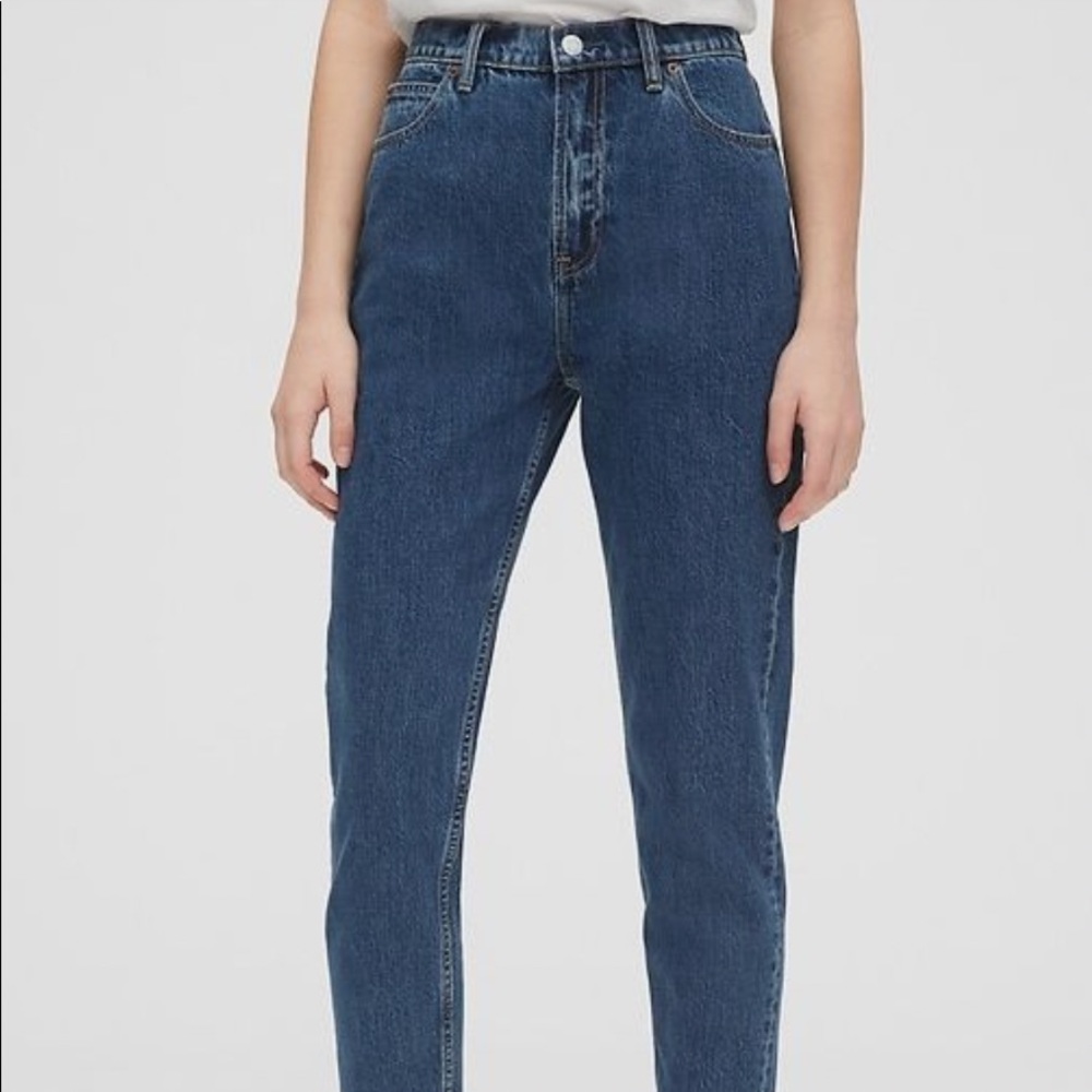 Gap High Rise Mom Jeans